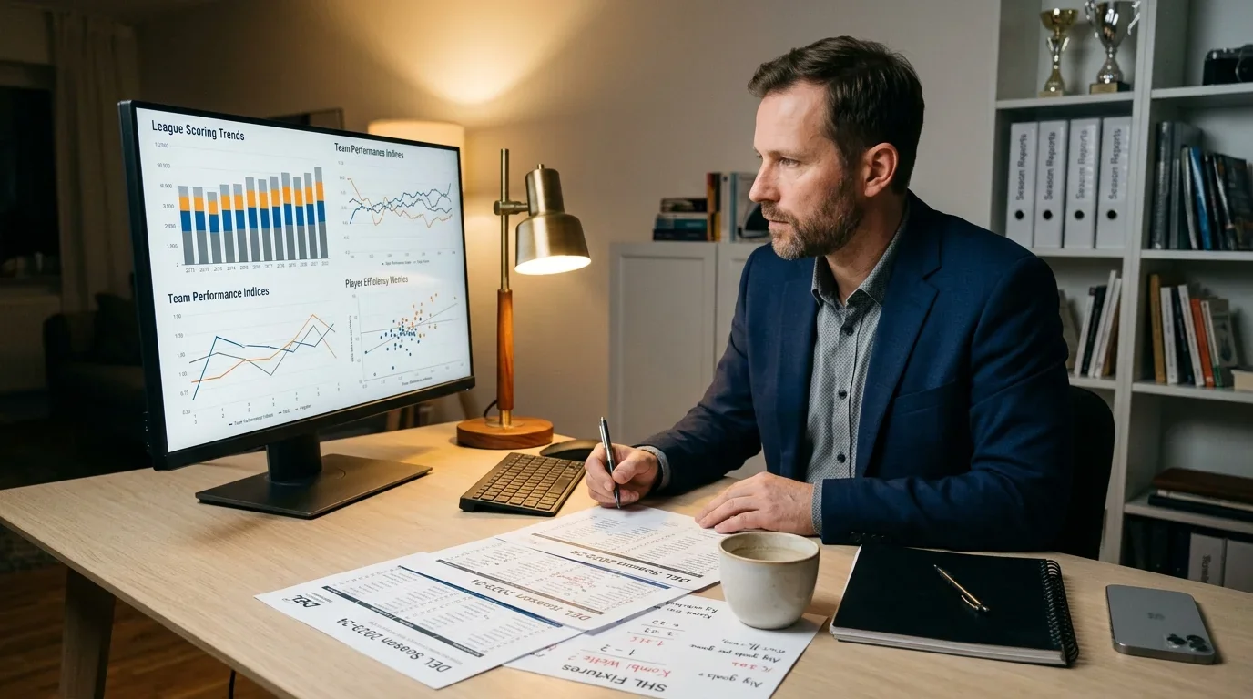 Eishockey Kombiwetten Strategie: Analyst wertet Spielstatistiken für NHL und DEL aus, um werthaltige Kombi-Legs zu identifizieren